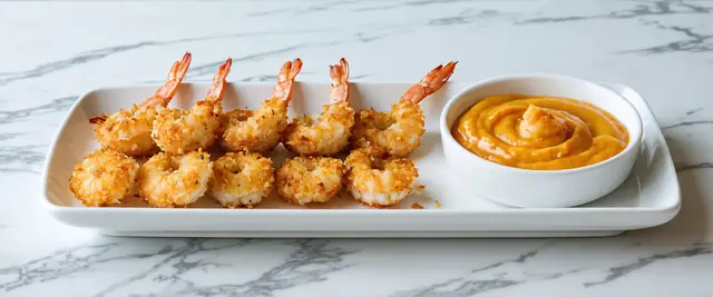 Coconut Shrimp with Mango Dipping Sauce