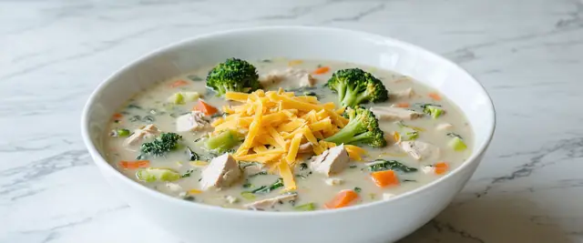 Comforting One-Pot Chicken and Broccoli Soup