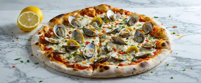 Connecticut-Style New Haven-Style Clam Pizza
