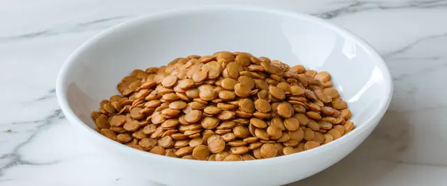 Cooked Brown Lentils