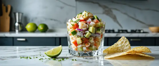 Coriander Lime Clam Ceviche