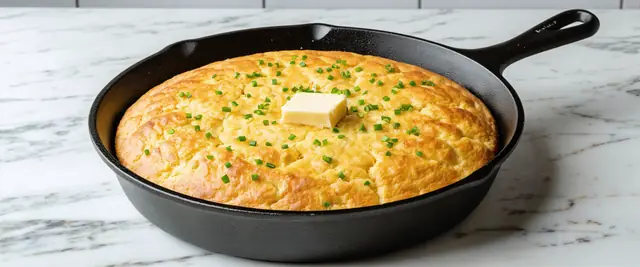 Cornbread with Honey and Chives
