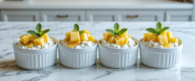 Cottage Cheese with Pineapple