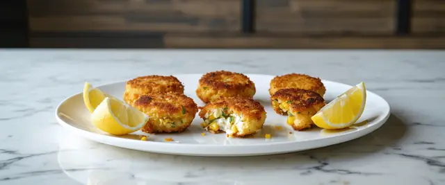 Crab and Corn Cakes with Old Bay