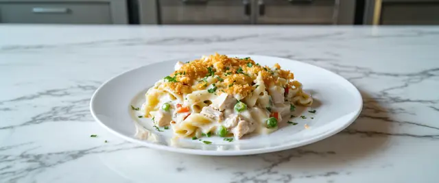 Creamy Chicken Noodle Bake