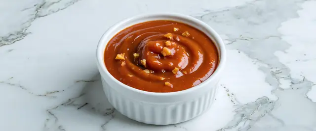 Creamy Chili Crisp Ketchup Made with a Mayo Base