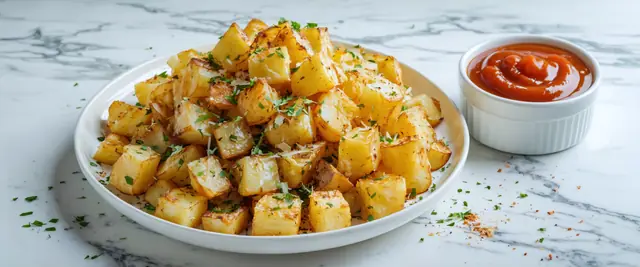 Crispy, Roasted Lego Potato Bites