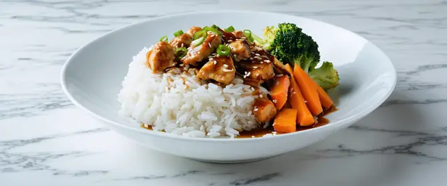 Crock Pot Teriyaki Rice Bowls