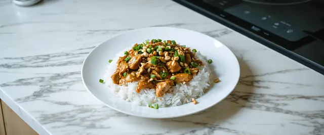 Crock Pot Thai Peanut Chicken