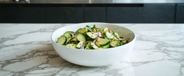 Cucumber Avocado Salad