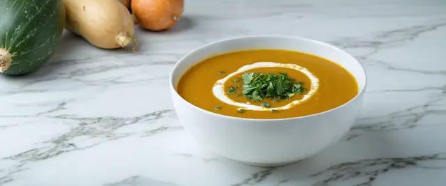 Curried Butternut Squash Soup