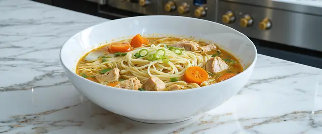 Curry Chicken Noodles (Ga Li Ji Mian)