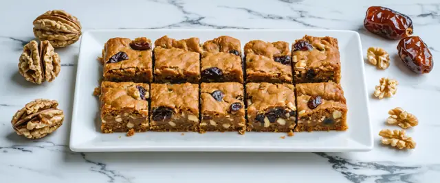 Date and Walnut Energy Bars