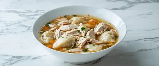 Delaware-Style Chicken and Slippery Dumplings
