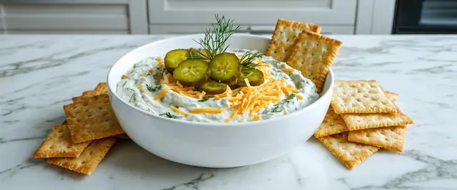 Delicious Dill Pickle Dip