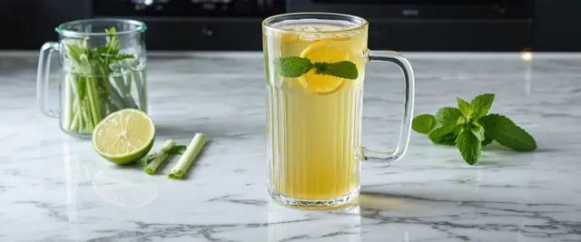 Detox Green Tea Blend with Lemongrass Essence