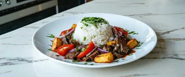 Dried Meat Stir-Fry (Lomo Saltado de Charqui)