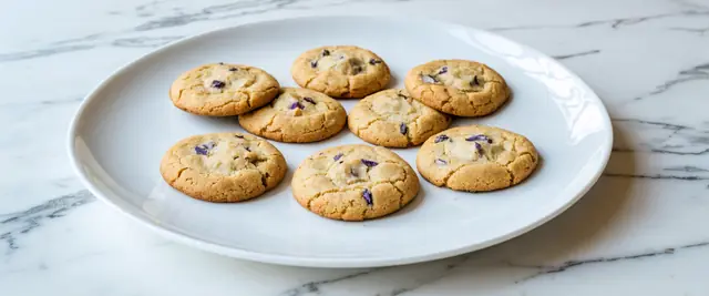 Earl Grey Lavender Vegan Cookies