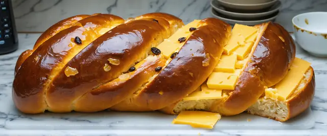 Easter Bun and Cheese