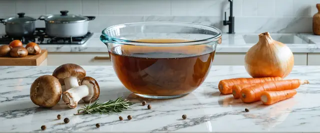 Easy Homemade Mushroom Stock