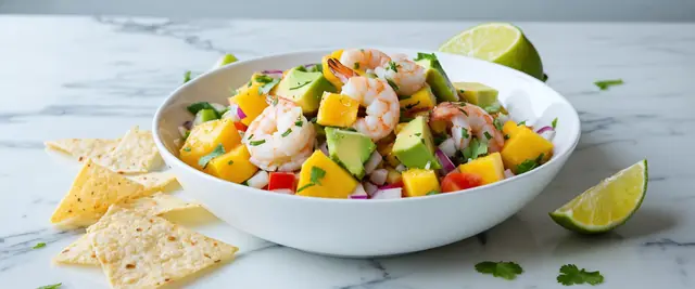 Easy Mango and Avocado Ceviche