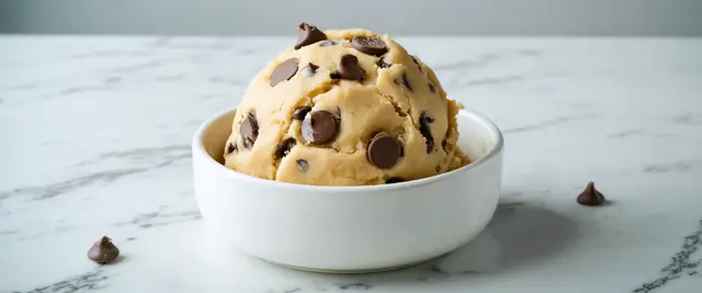 Edible Eggless Chocolate Chip Cookie Dough