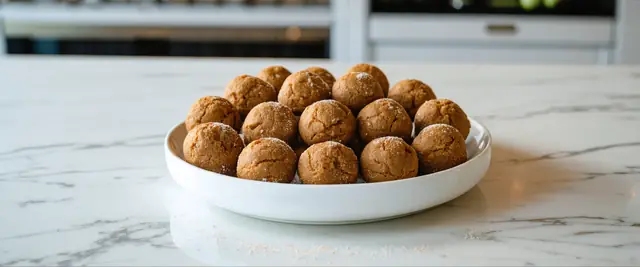 Edible Eggless Gingersnap Cookie Dough