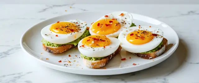 Egg and Avocado Toast Soldiers