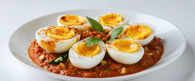 Egg in Chili Sauce (Telur Balado)
