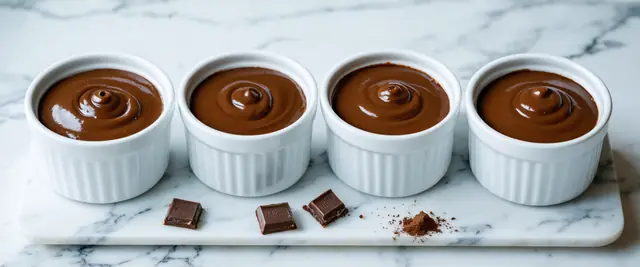 Eggless Chocolate Pudding