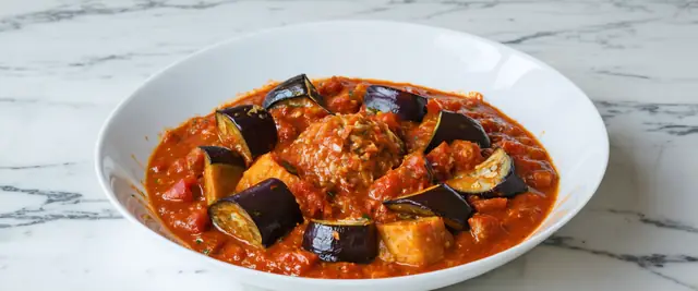 Eggplant and Tomato Stew (Bademjan)