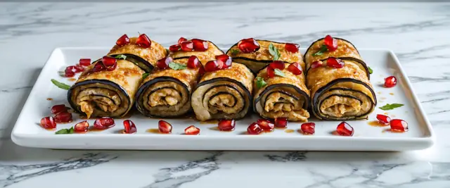 Eggplant with Walnuts (Badrijani Nigvzit)