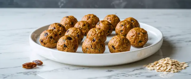 Energy Bites with Oats and Dates