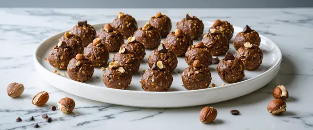 Espresso Hazelnut Energy Bites