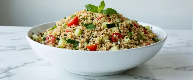 Farro Tabouleh Salad with Mint