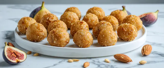 Fig and Almond Protein Bites