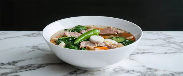 Filipino Sinigang Soup