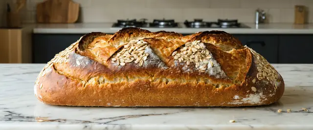 Flaxseed Oat Bread