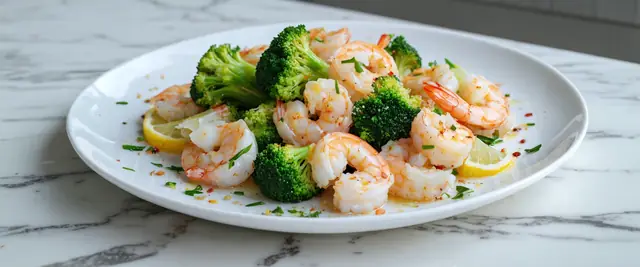 Freezer Friendly Garlic Butter Shrimp and Broccoli