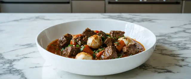 Garlic and Meat Stew (Seer Polo)