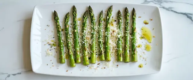 Garlic Parmesan Roasted Asparagus