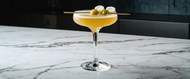 Gibson With Pickled Onion