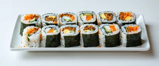 Gimbap (Korean Seaweed Rolls)