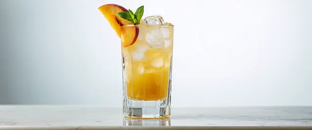 Ginger Peach Mocktail