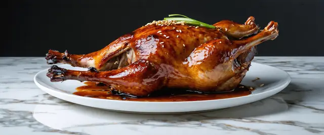 Ginger-Soy Glazed Duck Roast