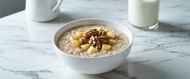 Gluten-Free Apple Cinnamon Quinoa Porridge
