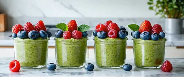 Gluten-Free Green Tea Chia Pudding