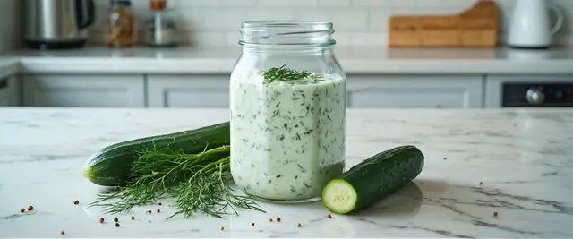 Greek Yogurt Cucumber Dill Dressing