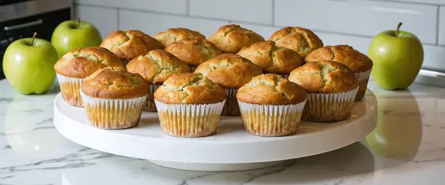 Green Apple Cinnamon Muffins