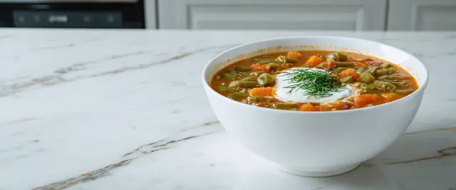 Green Bean Soup (Zöldbableves)